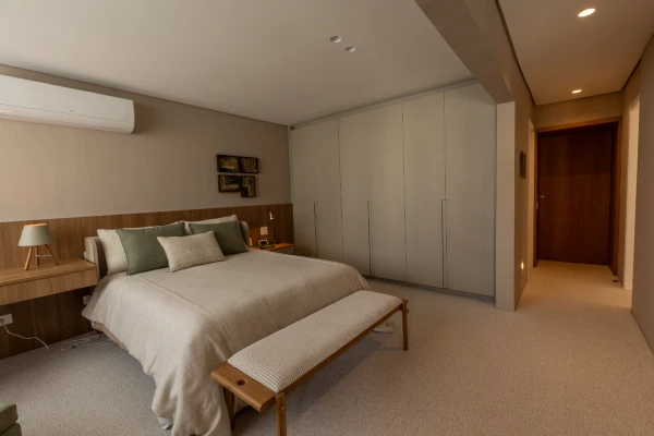 Fachada de casa contemporânea